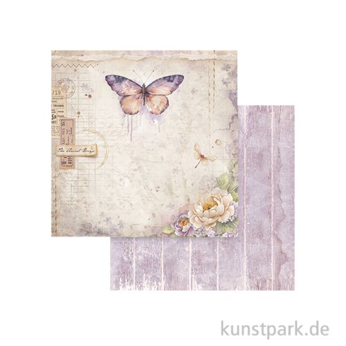Stamperia Scrappapier - Quiet Days Butterfly, 30,5 x 30,5 cm