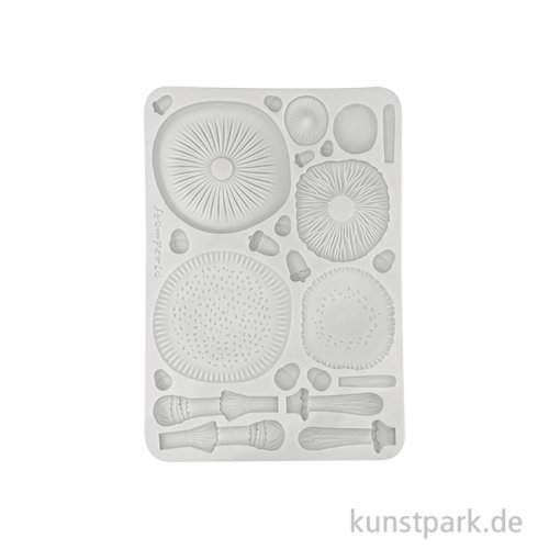 Stamperia Silikon Gießform - Whispering Woods Mushrooms 3D, A5