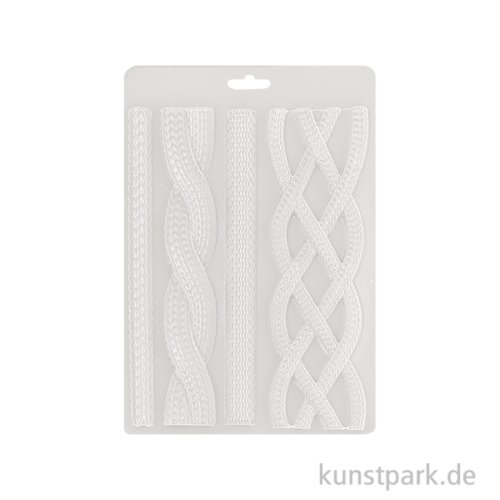 Stamperia Soft Mould (Gießform) - Whispering Woods Cords, A5