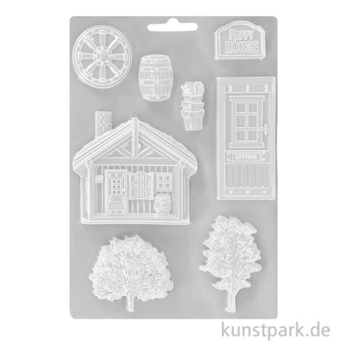 Stamperia Soft Mould (Gießform) - Alterego Cottage, DIN A5