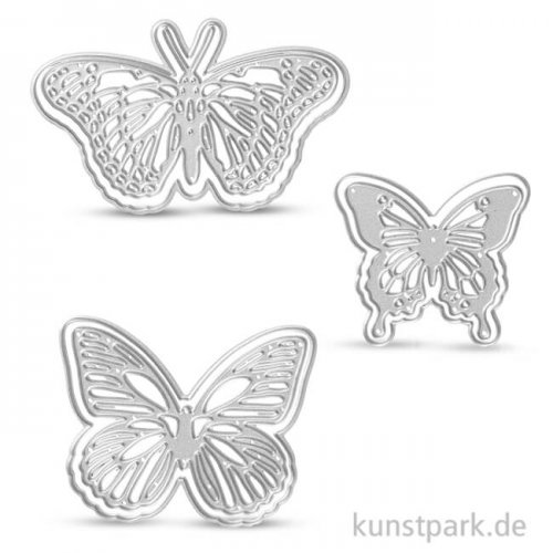 Stanzform - Schmetterlinge, Größe 12,1x11,8 cm