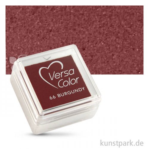 Stempelkissen Versacolor 2,5 x 2,5 cm | Burgund