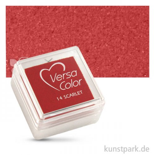 Stempelkissen Versacolor 2,5 x 2,5 cm | Feuerrot