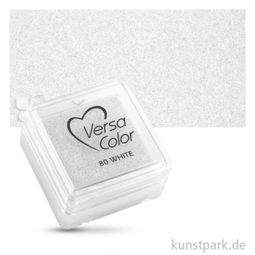 Stempelkissen Versacolor 2,5 x 2,5 cm | Weiß