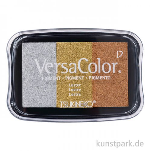 Stempelkissen Versacolor, Gold, 3 Farben sortiert