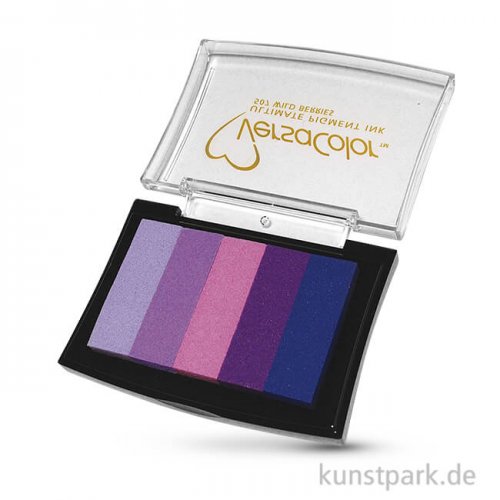 Stempelkissen Versacolor - Lila-Töne, 5 Farben sortiert