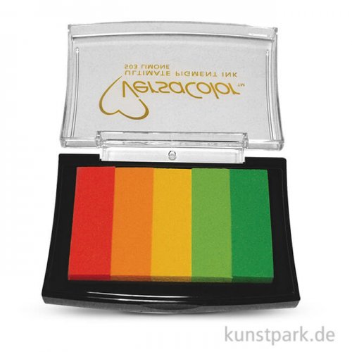 Stempelkissen Versacolor - Limone, 5 Farben sortiert