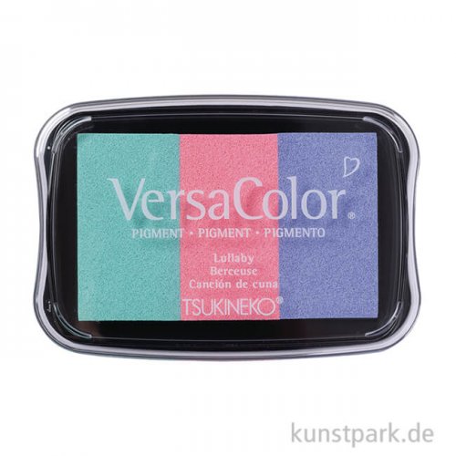 Stempelkissen Versacolor, Pastell, 3 Farben sortiert