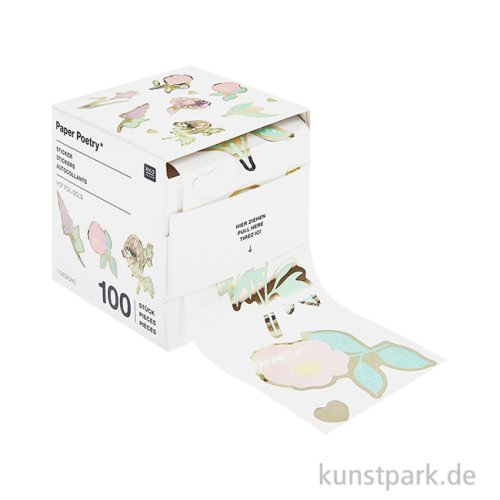 Sticker - Blumen, The Sky is the Limit, 100 Aufkleber