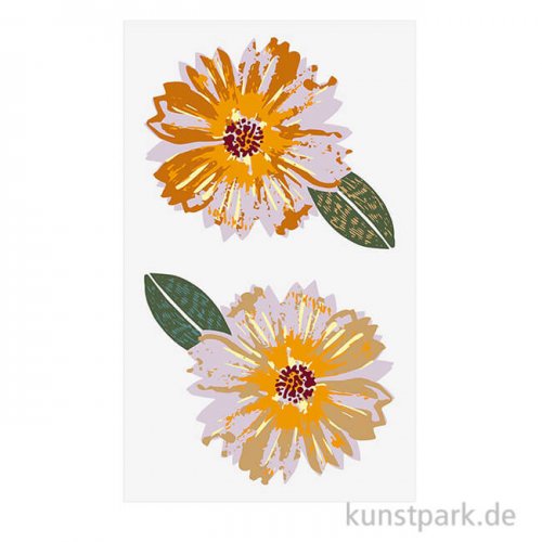 Sticker - Nature Matters Blüten, 4 Blatt