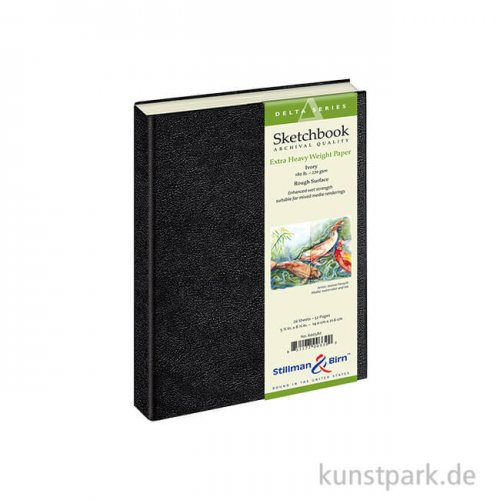 Stillman & Birn Skizzenbuch DELTA, 26 Blatt, 270 g 14 x 21,6 cm (A5)