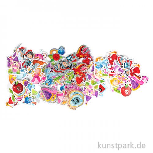 Streusticker - Prinzessin, 150 Stück sortiert