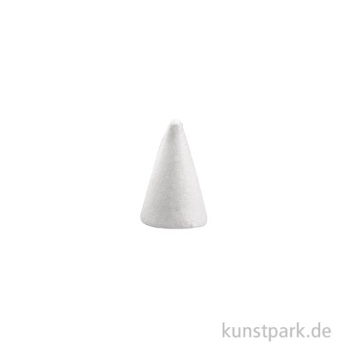 Styroporkegel zum Basteln, Vollform 6,5 cm