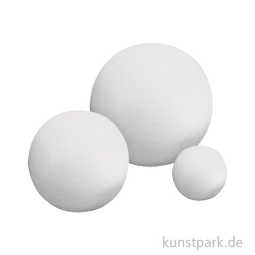 Styroporkugel zum Basteln, Vollform