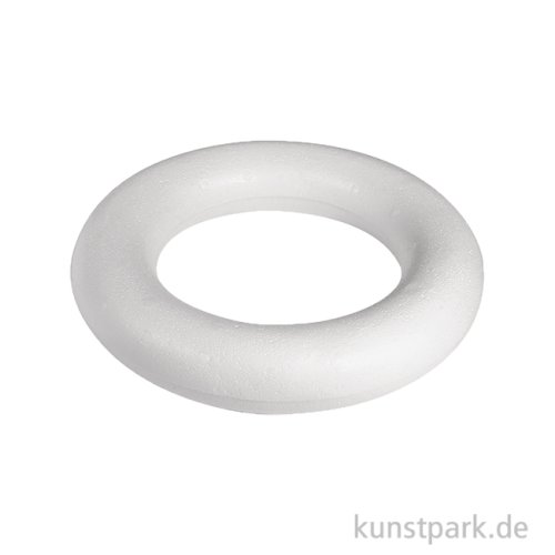 Styroporring, Vollform, Durchmesser 25 cm