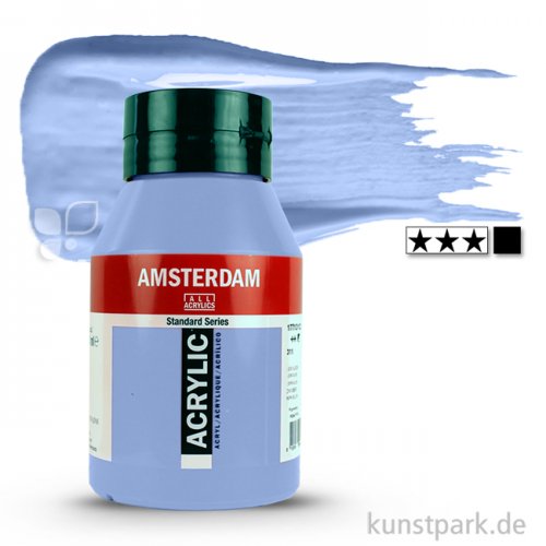 Talens AMSTERDAM Acrylfarben 1 Liter Flasche | 562 Graublau