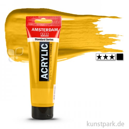 Talens AMSTERDAM Acrylfarben 120 ml Tube | 227 Gelber Ocker