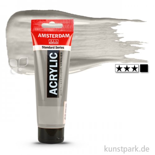 Talens AMSTERDAM Acrylfarben 120 ml Tube | 290 Titanbuff dunkel