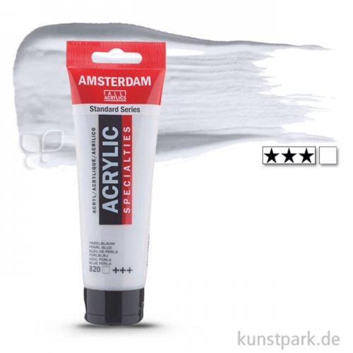 Talens AMSTERDAM Acrylfarben 120 ml Tube | 820 Perlblau