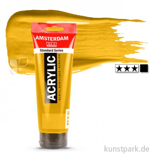 Talens AMSTERDAM Acrylfarben 250 ml Tube | 227 Gelber Ocker