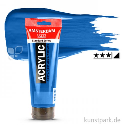 Talens AMSTERDAM Acrylfarben 250 ml Tube | 512 Kobaltblau (ultramarin)