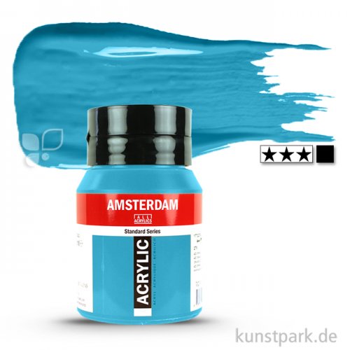 Talens AMSTERDAM Acrylfarben 500 ml Flasche | 517 Königsblau