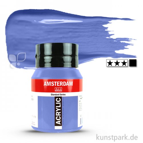 Talens AMSTERDAM Acrylfarben 500 ml Flasche | 519 Ultramarinviolett hell