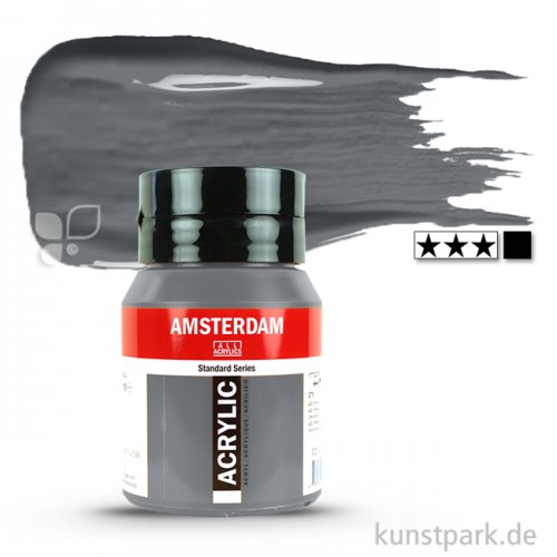 Talens AMSTERDAM Acrylfarben 500 ml Flasche | 710 Neutralgrau