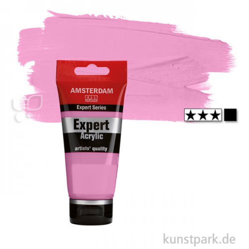 Talens AMSTERDAM Expert Acrylfarben 75 ml Einzelfarbe | 346 Quinarosa hell
