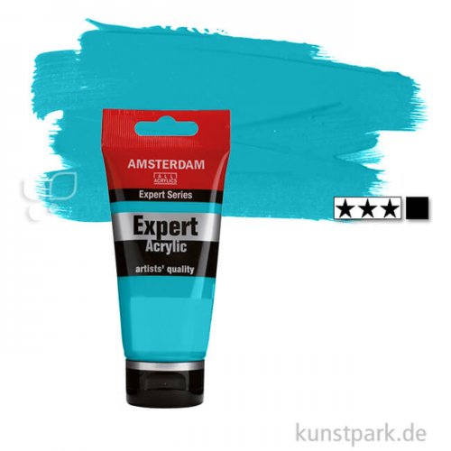 Talens AMSTERDAM Expert Acrylfarben 75 ml Einzelfarbe | 522 Türkisblau