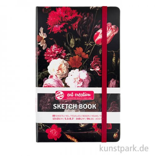Talens Art Creation - Skizzenbuch Stillleben, 80 Blatt, 140g, 13x21cm