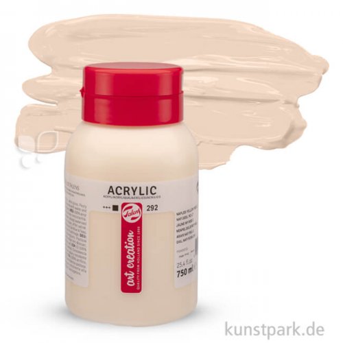 Talens Art Creation Acrylfarben 750 ml Flasche | 292 Neapelgelb Rot Hell