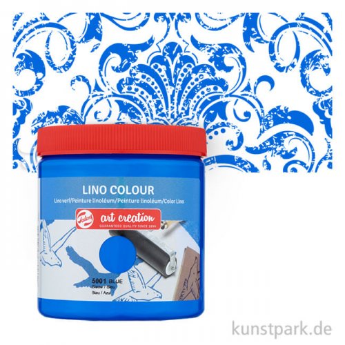 Talens Art Creation - Linoldruckfarbe 250 ml Einzelfarbe | Blau