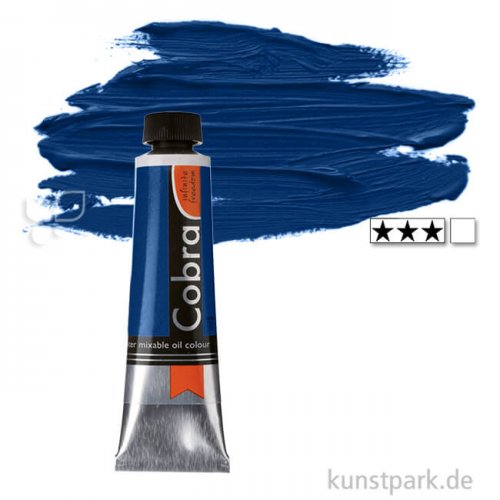 Talens COBRA wassermischbare Ölfarben 40 ml | 508 Preussischblau