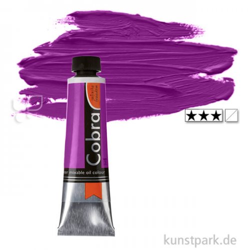 Talens COBRA wassermischbare Ölfarben 40 ml | 567 Permanent Rotviolett