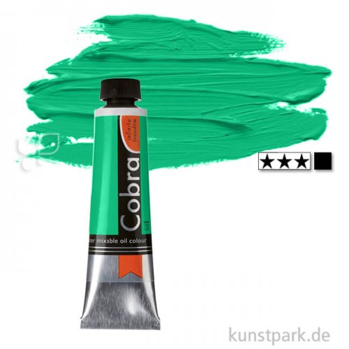 Talens COBRA wassermischbare Ölfarben 40 ml | 615 Paul Veronese Grün