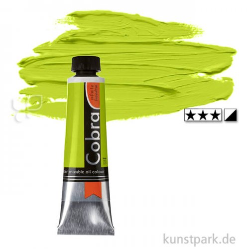 Talens COBRA wassermischbare Ölfarben 40 ml | 617 Gelbgrün