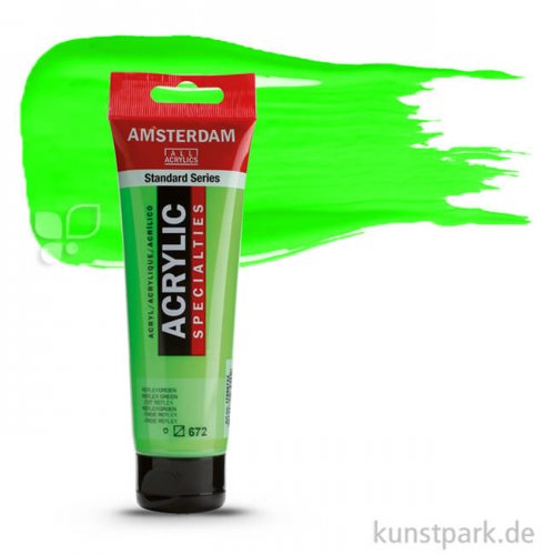 Talens AMSTERDAM Neon Reflexfarbe 120 ml | Grün