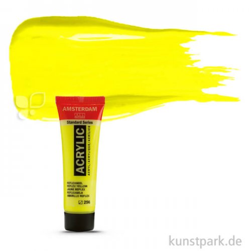 Talens AMSTERDAM Neon Reflexfarbe 20 ml | Gelb