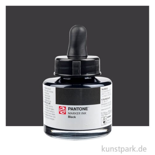 Talens Pantone Marker Ink, 30 ml Farbe | Black
