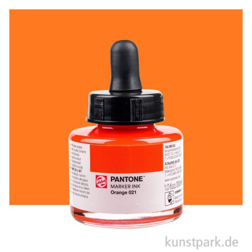 Talens Pantone Marker Ink, 30 ml Farbe | Orange 021
