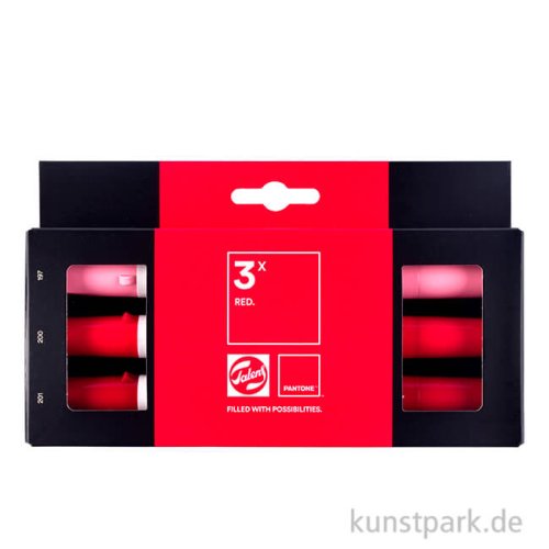 Talens Pantone Marker Set - 3 Red Farben