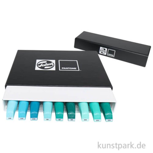 Talens Pantone Marker Set - 9 Blue Green Farben