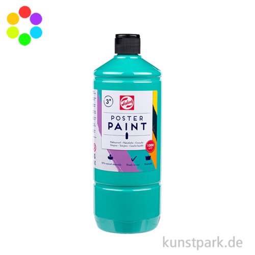 Talens Poster Paint Schulmalfarbe, 1 Liter