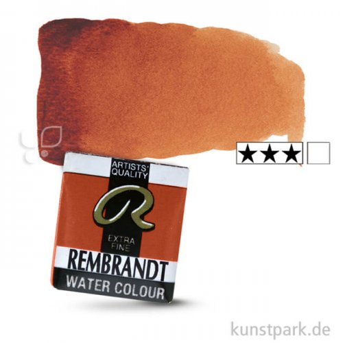 Talens REMBRANDT Aquarellfarben 1/2 Näpfchen | 229 Chinacridonorange