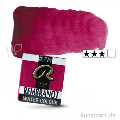 Talens REMBRANDT Aquarellfarben 1/2 Näpfchen | 365 Chinacridonrot Violett