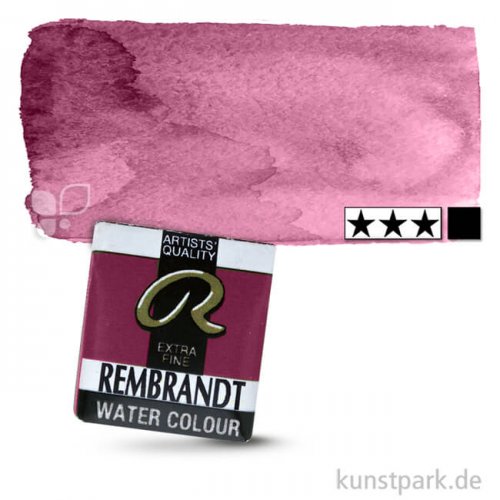 Talens REMBRANDT Aquarellfarben 1/2 Näpfchen | 567 Permanentrotviolett