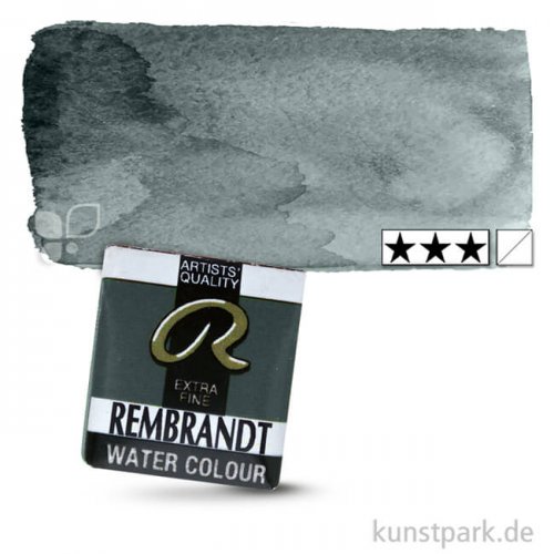Talens REMBRANDT Aquarellfarben 1/2 Näpfchen | 715 Neutraltinte