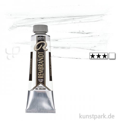 Talens REMBRANDT Ölfarben 40 ml Tube | 119 Transparentweiß