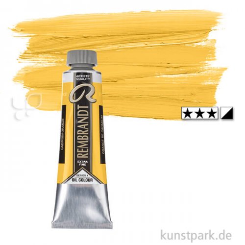 Talens REMBRANDT Ölfarben 40 ml Tube | 284 Permanentgelb mittel